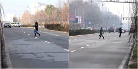 Tot mai mulți pietoni sunt amendați pentru că traversează neregulamentar strada